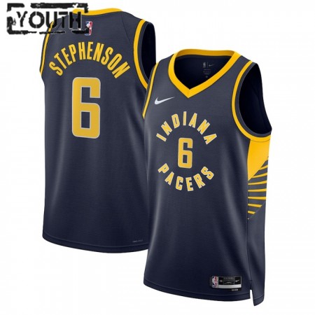 Dres Indiana Pacers Lance Stephenson 6 Nike 2022-23 Icon Edition Navy Swingman - Dječji
